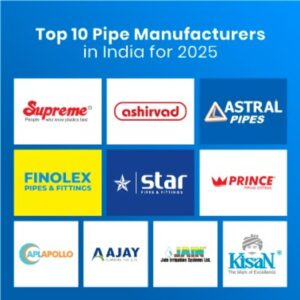 Top PVC pipe manufacturers in india 2025