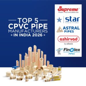 : Top 5 CPVC pipe manufacturers in India 2026 - Star Pipes